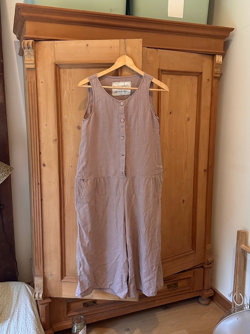 Not perfect linen romper
